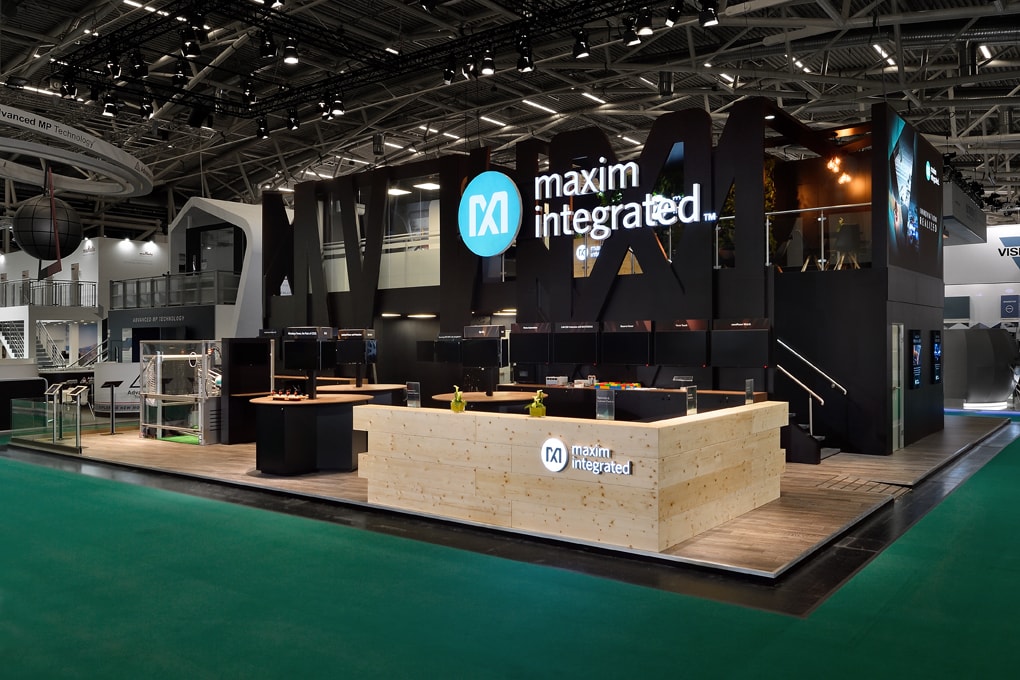 Maxim Trade Show Exhibition Stand by Nebula Exhibits