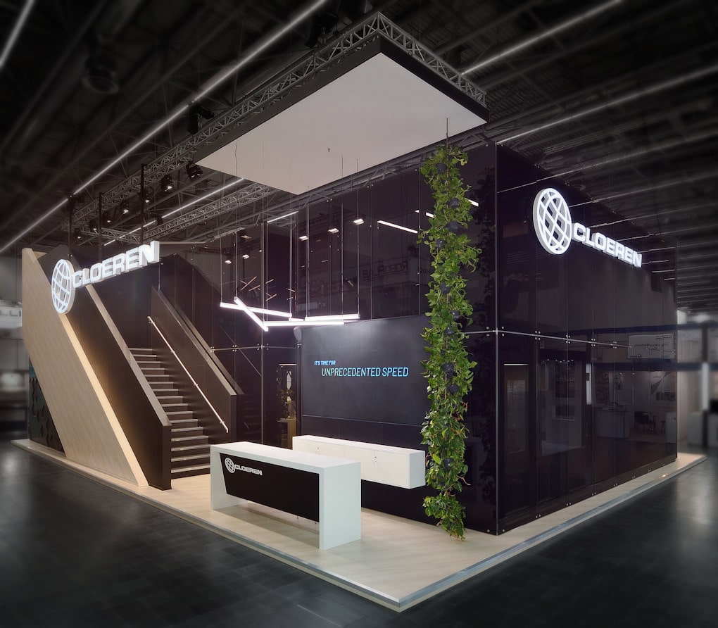 Cloeren Incorporated Exhibition by Nebula Exhibits